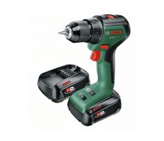 BOSCH Akumulátorová príklepová vŕtačka UniversalImpact 18V-EC 60 Nm v kufri (2 x 2,0 Ah + nabíjačka)