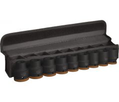 BOSCH PRO Sada nástrčných hlavíc 9 dielna 3/4" 17-32 mm CrMo