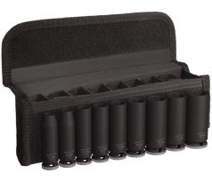 BOSCH PRO Sada dlhých nástrčných hlavíc 9 dielna 3/8" 7-19 mm CrMo