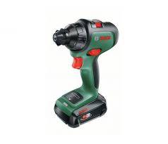 BOSCH AdvancedDrill 18 Akumulátorový vŕtací skrutkovač + Skľučovadlový adaptér (bez akumulátora a nabíjačky)