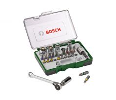 BOSCH Sada račne s bitmi a orechmi 27-dielna