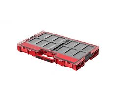 QBRICK SYSTEM ONE Organiser L Red Ultra HD špongiová vložka