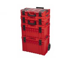Szerszámosláda rendszer 4 részes SYSTEM ONE RED ULTRA HD QBRICK