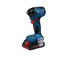 BOSCH Akumulátorový rázový uťahovač GDR 18V-220 C (2 x 5,0 Ah + rýchlonabíjačka + modul)