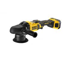 Duálna leštička 18 V XR 125 mm – 2 X 5 Ah