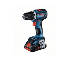BOSCH Akumulátorový vŕtací skrutkovač GSR 18V-90 C (bez akumulátora a nabíjačky)
