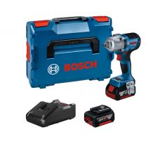 BOSCH Akumulátorový rázový uťahovač 1/2" GDS 18V-450 PC v L-Boxx (2 x 4,0 Ah + rýchlonabíjačka)