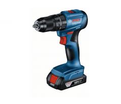 BOSCH Akumulátorový príklepový vŕtací skrutkovač GSB 185-LI v kufri (2 x 2,0 Ah + nabíjačka)