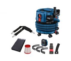 BOSCH Akumulátorový vysávač GAS 18V-12 MC (bez akumulátora a nabíjačky) trieda M