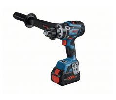 BOSCH GSR 18V-150 C akumulátorový vŕtací skrutkovač, 2xProCore 8.0 Ah + GAL 1880 CV, GCY42, v L-Boxx