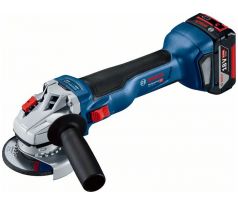 BOSCH Akumulátorová uhlová brúska 115 mm GWS 18V-10 v kartónovej krabici (bez akumulátora a nabíjačky)