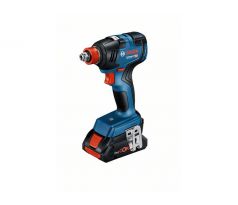 BOSCH Akumulátorový rázový uťahovač GDX 18V-200 v L-Case (2 x 4,0 Ah + rýchlonabíjačka)