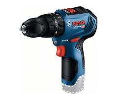 BOSCH Akumulátorový príklepový vŕtací skrutkovač GSB 12V-30 v kartónovej krabici (bez akumulátora a nabíjačky)