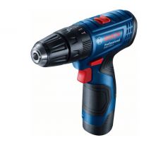 BOSCH Akumulátorový príklepový vŕtací skrutkovač GSB 120-LI v kufri (2 x 2,0 Ah + nabíjačka)