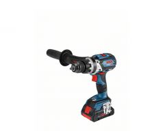 BOSCH Akumulátorový príklepová vŕtačka GSB 18V-110 C v L-Boxx (bez akumulátora a nabíjačky)