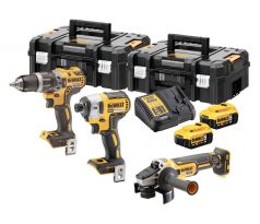 DEWALT akumulátorová kombinovaná súprava 18 V DCK384P2T