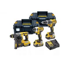 DEWALT akumulátorová kombinovaná súprava 18 V DCK368P3T
