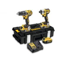 DEWALT akumulátorová kombinovaná súprava 18 V bez uhlíková DCK266P3
