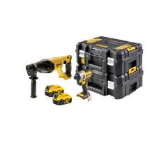 DEWALT Akumulátorová kombinovaná súprava DEWALT 18 V bez uhlíková DCK2023M2T
