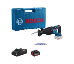 BOSCH Akumulátorová šabľová píla  GSA 185-LI v kufri (1 x 5,0 Ah + rýchlonabíjačka)