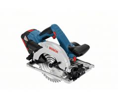 BOSCH Akumulátorová kotúčová píla GKS 18V-57 G s motorovou brzdou, v L-Boxx (165 mm x 20 mm) (bez akumulátora a nabíjačky)