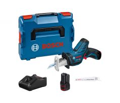 BOSCH Akumulátorová šabľová píla  GSA 12V-14 v L-Boxx (2 x 3,0 Ah + rýchlonabíjačka)