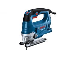 BOSCH Priamočiara píla GST 750 s oblúkovou rukoväťou, s reguláciou otáčok, v kufri / 520 W