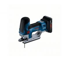 BOSCH Akumulátorová priamočiara píla GST 18V-155 SC s rovnou rukoväťou, v L-Boxx (2 x 4,0 Ah + rýchlonabíjačka)