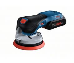 BOSCH Akumulátorová excentrická brúska 125 mm GEX 18V-125 v kartónovej krabici (bez akumulátora a nabíjačky)