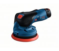 BOSCH Akumulátorová excentrická brúska 125 mm GEX 12V-125 v kartónovej krabici (bez akumulátora a nabíjačky)
