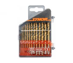 Sada vrtákov na kov 1 – 10 mm HSS 19 ks