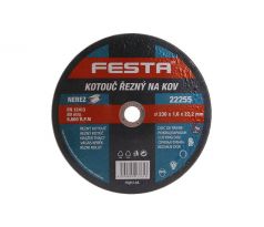 Kotúč 230 x 1,6 x 22,2 mm na kov Festa