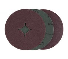 Kotúč fibrový priemer 125 mm Zrnitosť 80 3 ks