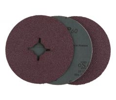 Kotúč fibrový priemer 125 mm Z60 3 ks