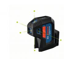 BOSCH Stavebný laser 5 bodový zelený GPL 5 G IP65