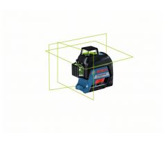 BOSCH GLL 3-80 G zelený čiarový laser v kufri