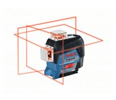 BOSCH GLL 3-80 C Čiarový laser + BT 150 Stojan