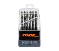 Sada vrtákov na kov 1 – 10 mm HSS 19 ks