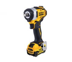 DEWALT akumulátorový rázový uťahovák 12 V bez uhlíkový (2 x 5 Ah + nabíjačka) DCF901P2