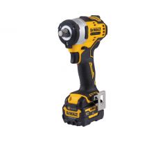 DEWALT akumulátorový rázový uťahovák 12 V bez uhlíkový (1 x 5 Ah + nabíjačka) DCF901P1G