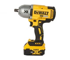 DEWALT Bezuhlíkový rázový uťahovák s vysokým krútiacim momentom 18 V XR 1/2"– 2 X 5 Ah