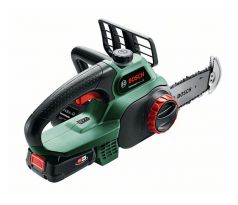 BOSCH Akumulátorová reťazová píla UniversalChain 18 (1 x 2,5 Ah + nabíjačka)