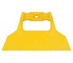 VOREL Špachtľa vrúbkovaná plastová 225 mm