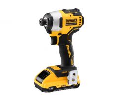 DEWALT akumulátorový rázový uťahovák 18 V bez uhlíkový (2 x 3 Ah + nabíjačka + TSTAK) DCF809L2T