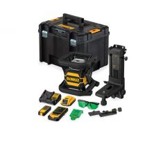 Zelený rotačný laser 18 V XR Tool Connect – 1 X 2 Ah