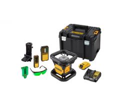 Zelený rotačný laser 18 V XR – 1 X 2 Ah