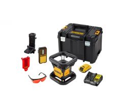 Červený rotačný laser 18 V XR – 1 X 2 Ah