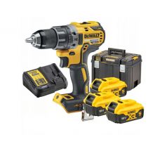 DEWALT akumulátorová vŕtačka 18 V bez uhlíková (3 x 5 Ah + nabíjačka) DCD791P3A