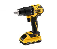 DEWALT akumulátorová príklepová vŕtačka 18V bez uhlíková (2 x 2 Ah+nabíjačka + TSTAK) DCD709D2T