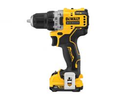 Bezuhlíková sub-kompaktná vŕtačka/skrutkovač 12 V XR – 2 X 2 Ah